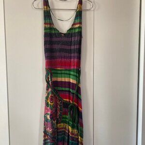 Fun, flirty, colorful, party dress from Desigual - size small